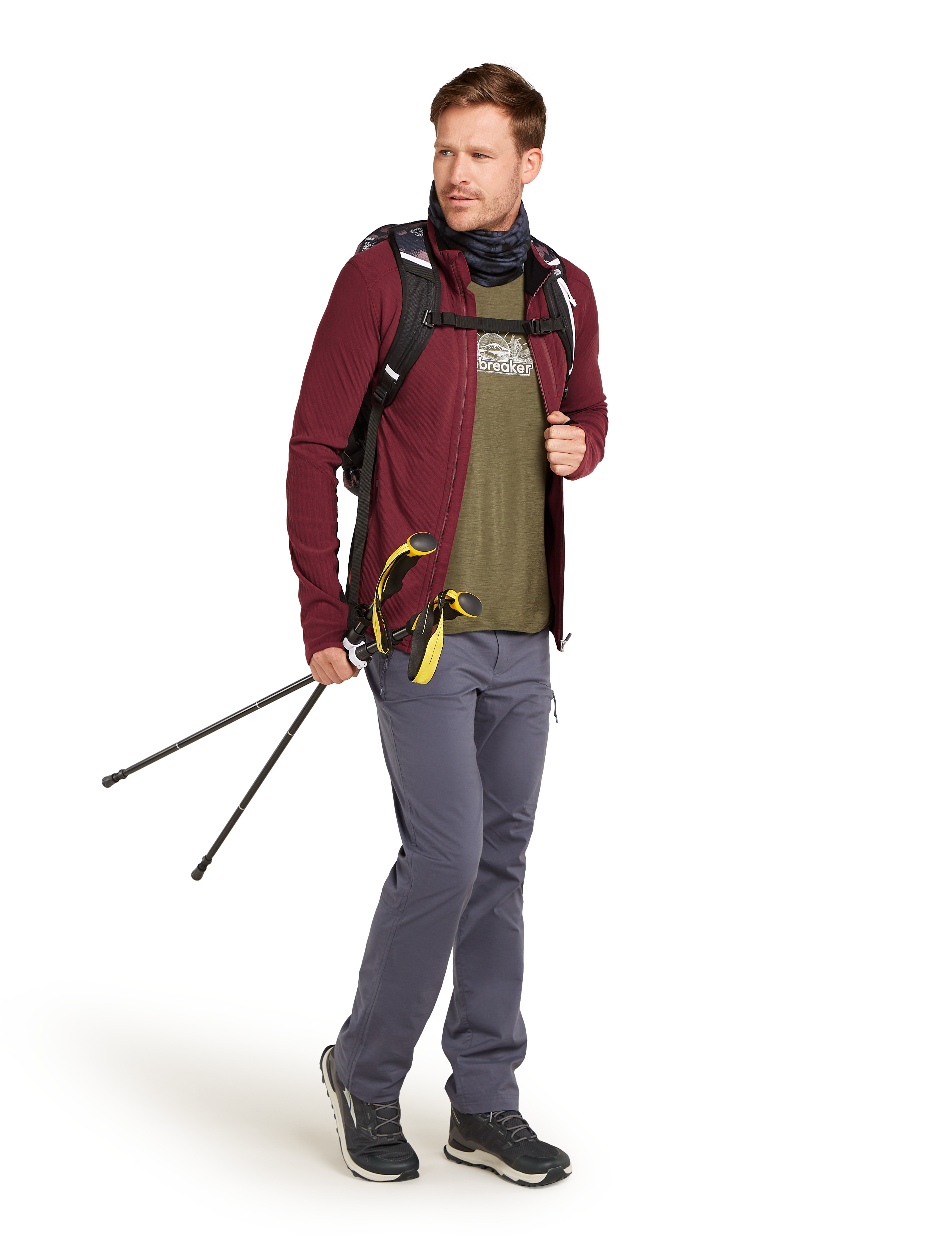 M Descender LS Zip