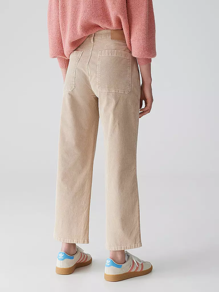 OPUS Hose Wide Leg beige