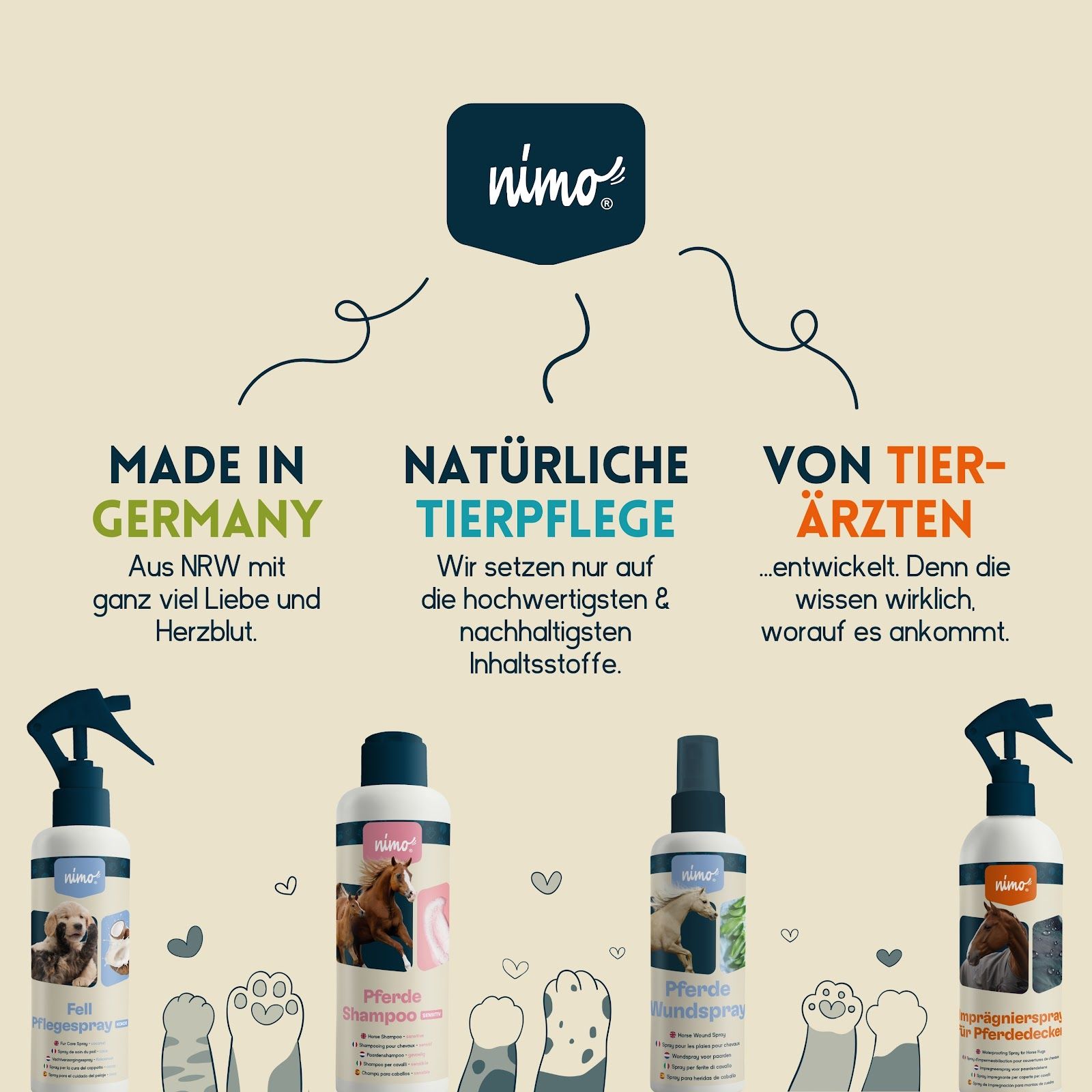 nimo Pferde Pflegestift
