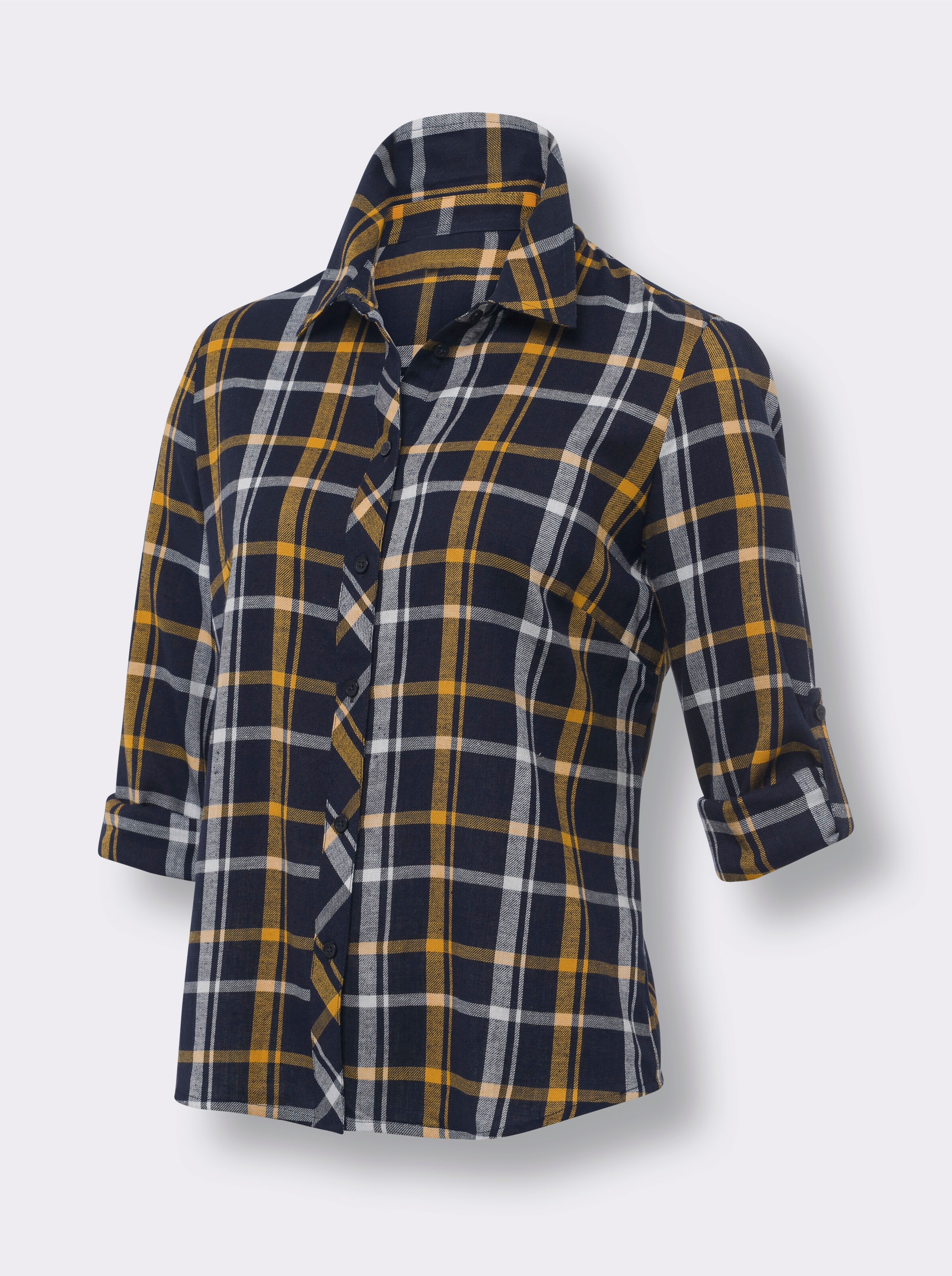 Flanellbluse