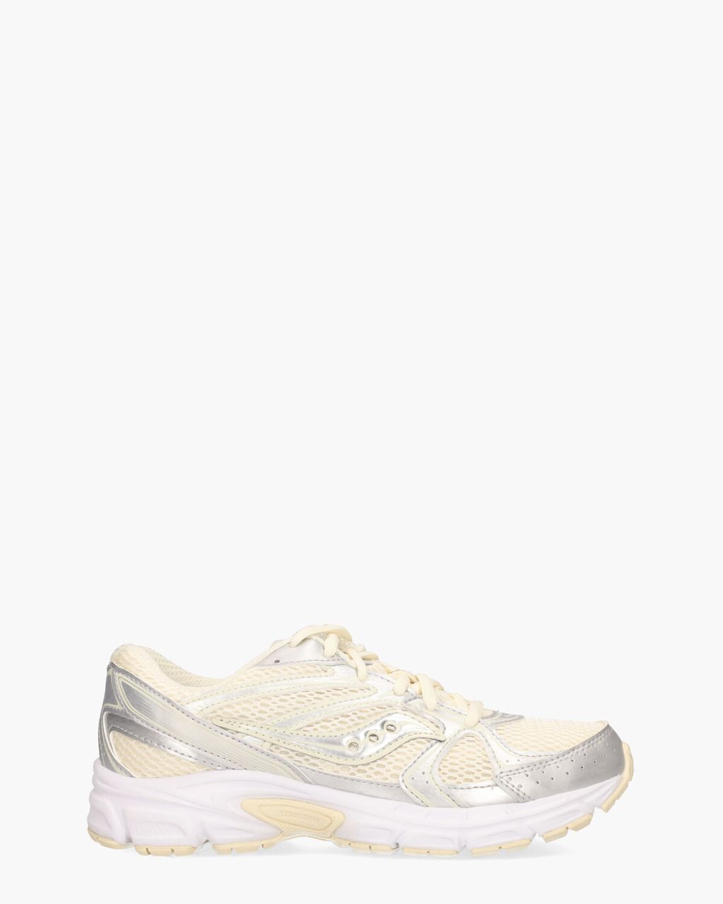 Saucony Ride Millennium Off White/Zilver Damessneakers