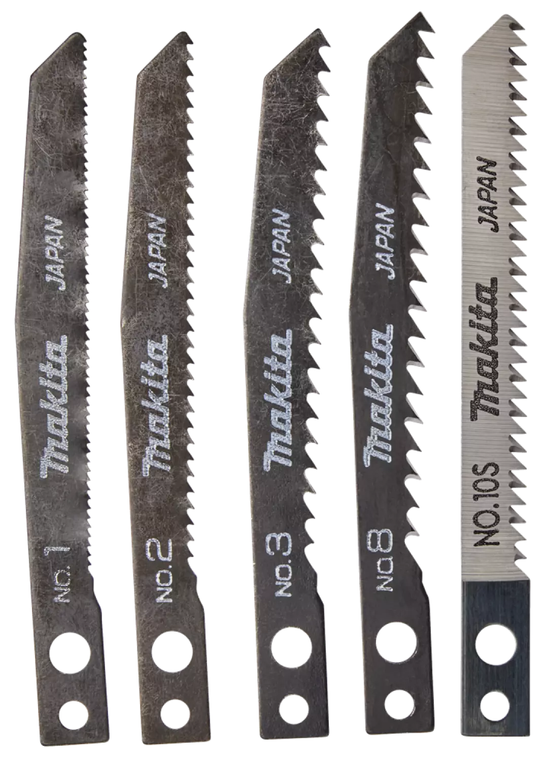 Makita A-86882 5 Delige Decoupeerzaagbladen set - Hout / Metaal / Kunststof