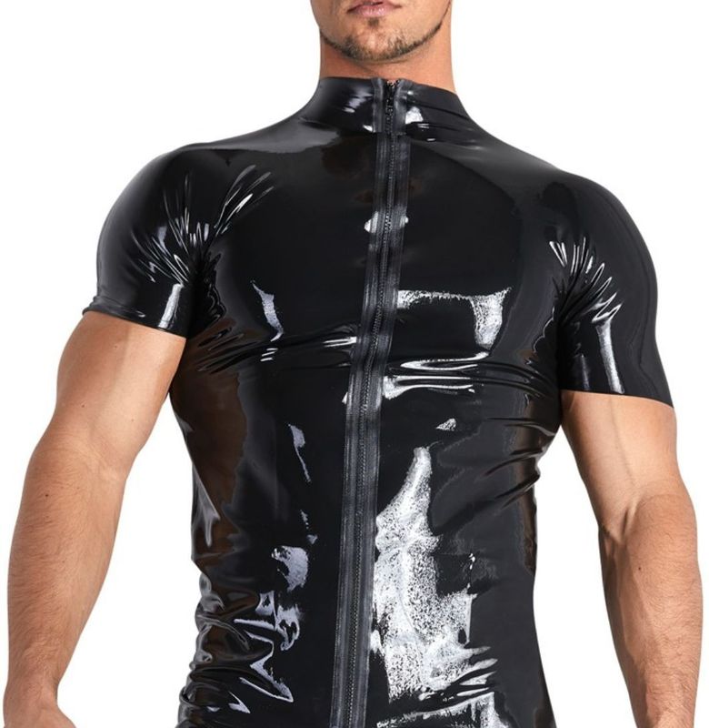 Mannen Latex shirt M