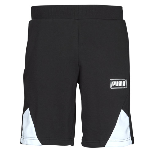 Puma - RBL SHORTS - Noir / Blanc