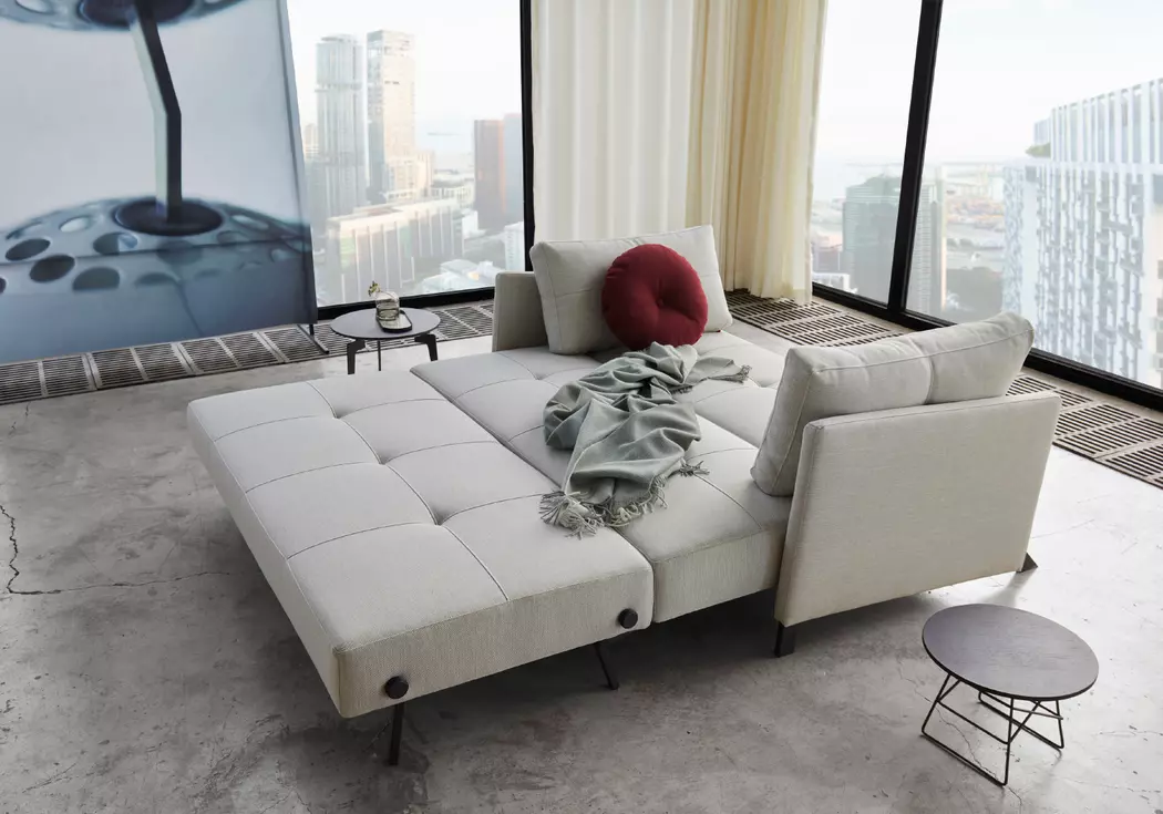Schlafsofa Cubed mit Armlehnen