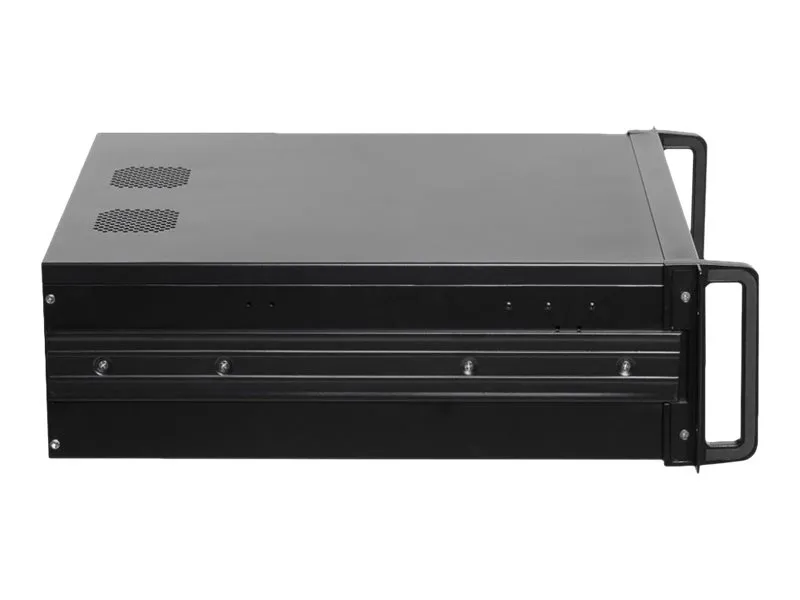 Netrack Server Case - Rack-monterbar 4U - udvidet ATX - sort