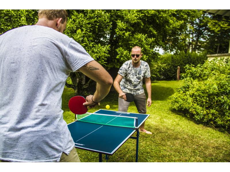 DONIC Schildkröt Tischtennistisch Mini-Tisch Midi XL Tischtennis-Set