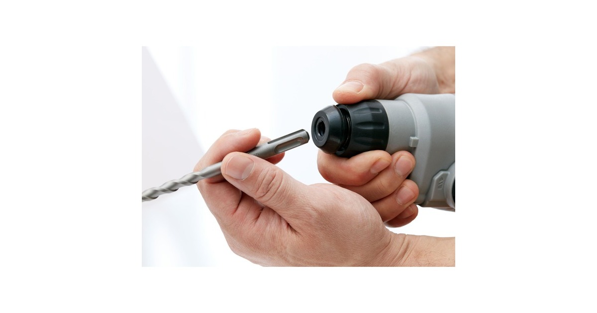 BLACK+DECKER18V 2.5Ah SDS+ Pneumatische boorhamer BCD900E2K-QW klopboormachine  (Oranje, 2x 18V 2.5h accu's en oplader inbegrepen + koffer)