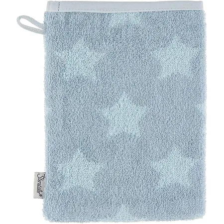 Sterntaler Waschhandschuh Emmi mittelblau