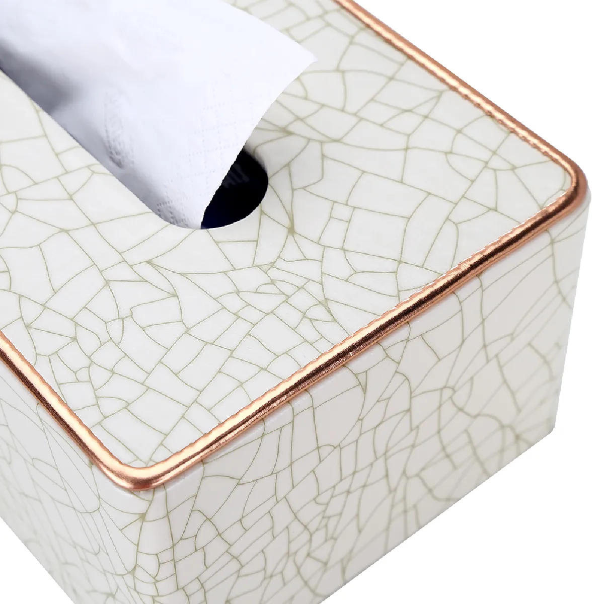 Universal Boîte de Serviette - Cuir Faux Marbre