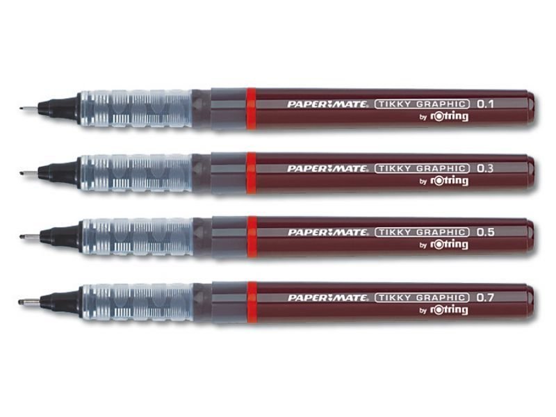 Rotring Tikky Graphic, lichtbeständig