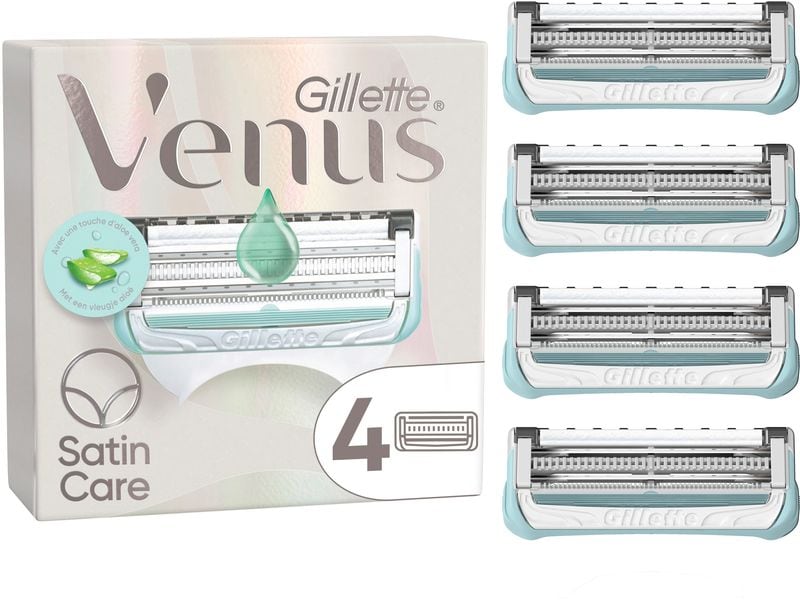 Gillette Venus Rasierklingen Für den Intimbereich 4 x 4 Stü Damenrasierer für den Intimbereich