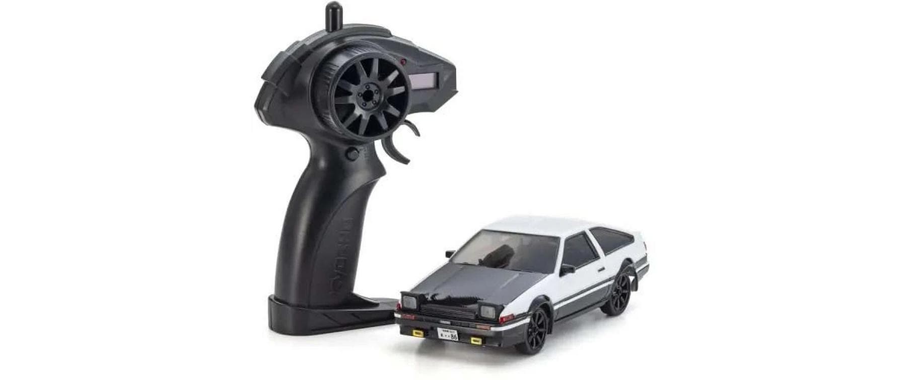 Toyota AE86 WH/BK 1:28Miniatur-RC-Auto