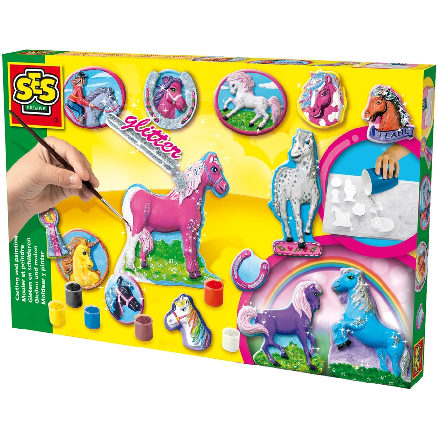 SES Creative® Pferde gießen und anmalen