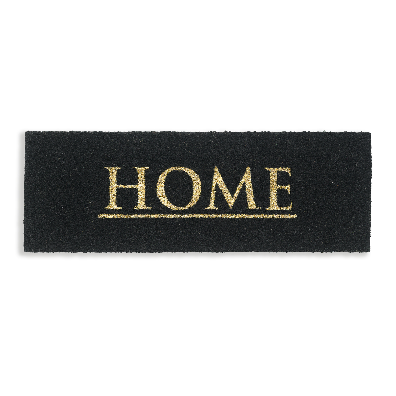 Fußmatte - schwarz - Welcome Home - 26x75 cm