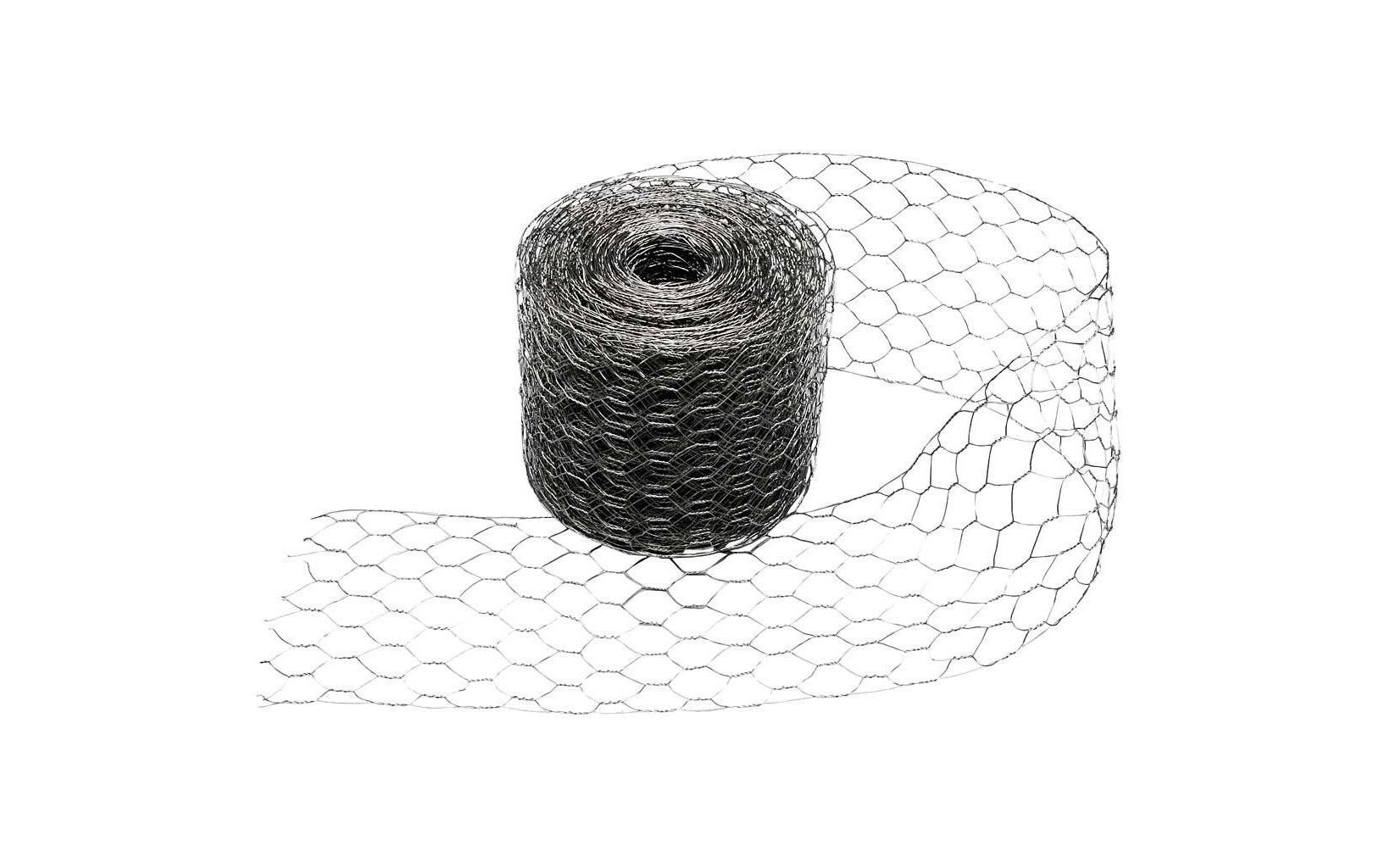 Maschendraht 13 cm x 20 m GrauMaschendraht