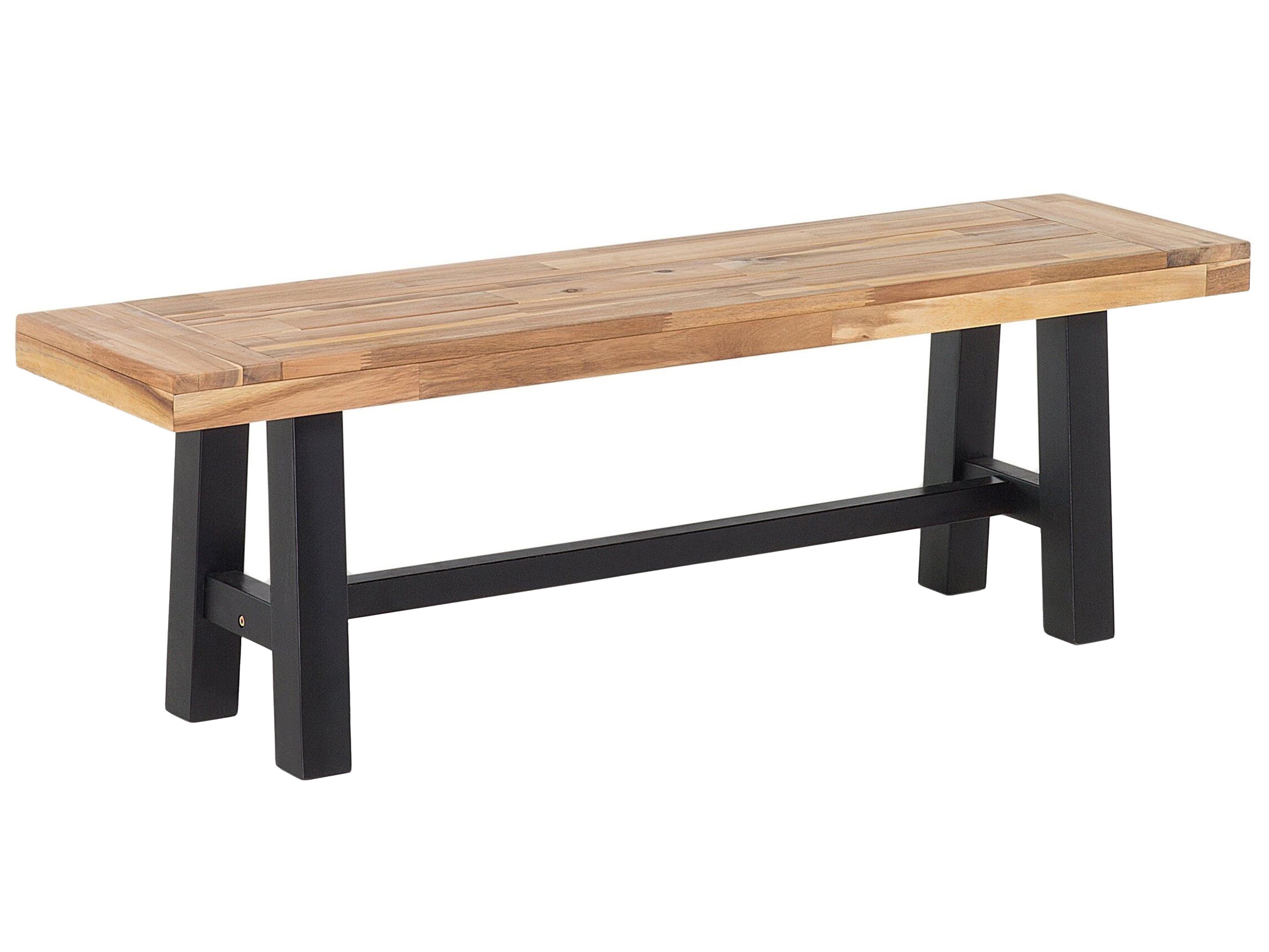 Tuinbank SCANIA 140 cm Acaciahout Zwart