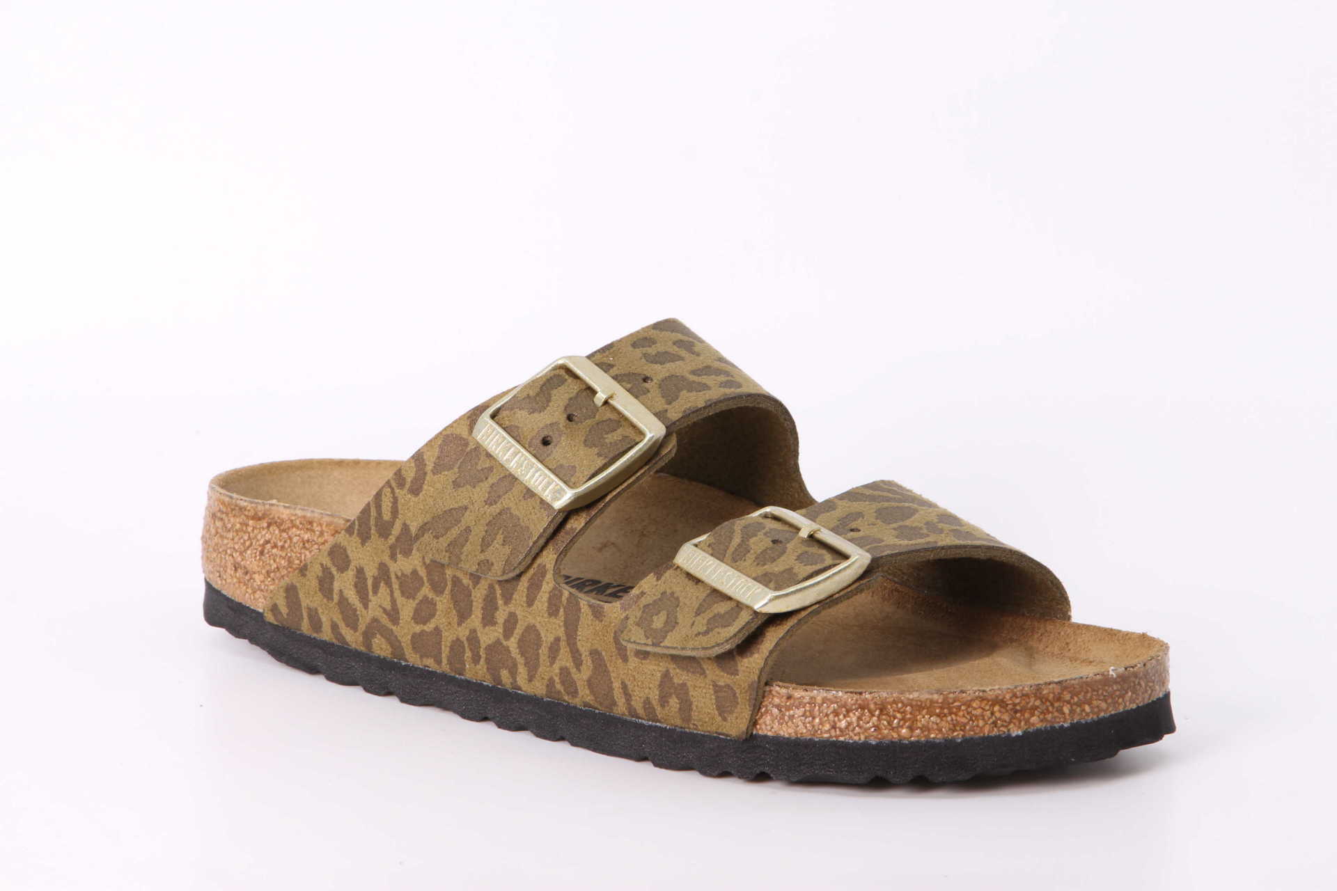 Birkenstock Arizona schmal leo khaki