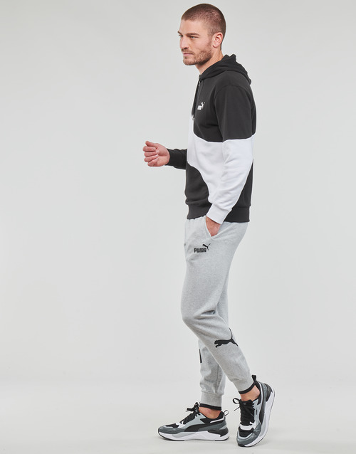 Puma - PUMA POWER CAT HOODIE - Noir / Blanc
