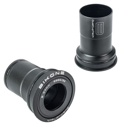 Boîtier de Pédalier Bikone DCTech BB86/92 pour Shimano Noir