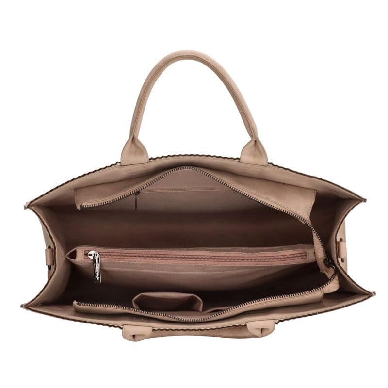 Zebra Trends Merel Handbag Rose