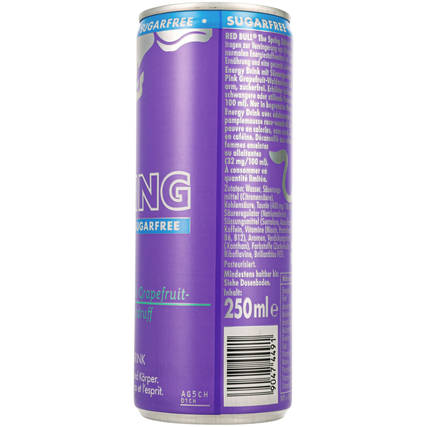 Red Bull Spring Edition Sugarfree -25cl