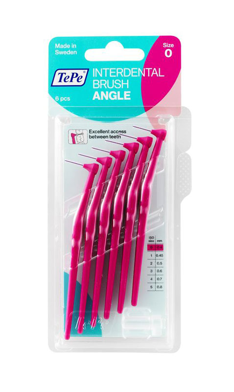 TEPE Interdental-Brush 0.4mm pink 6 Stk