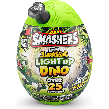 Smashers Mega Jurassic Light Up Dino æg