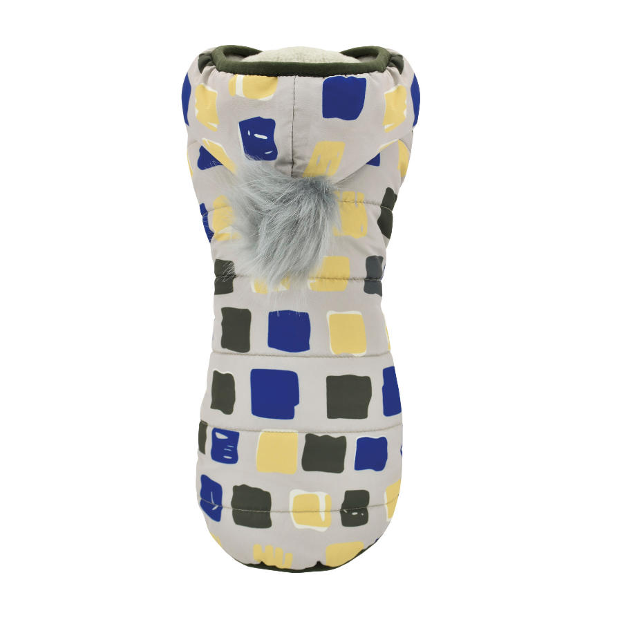 Jaqueta com capuz Nayeco Urban Grey para cães