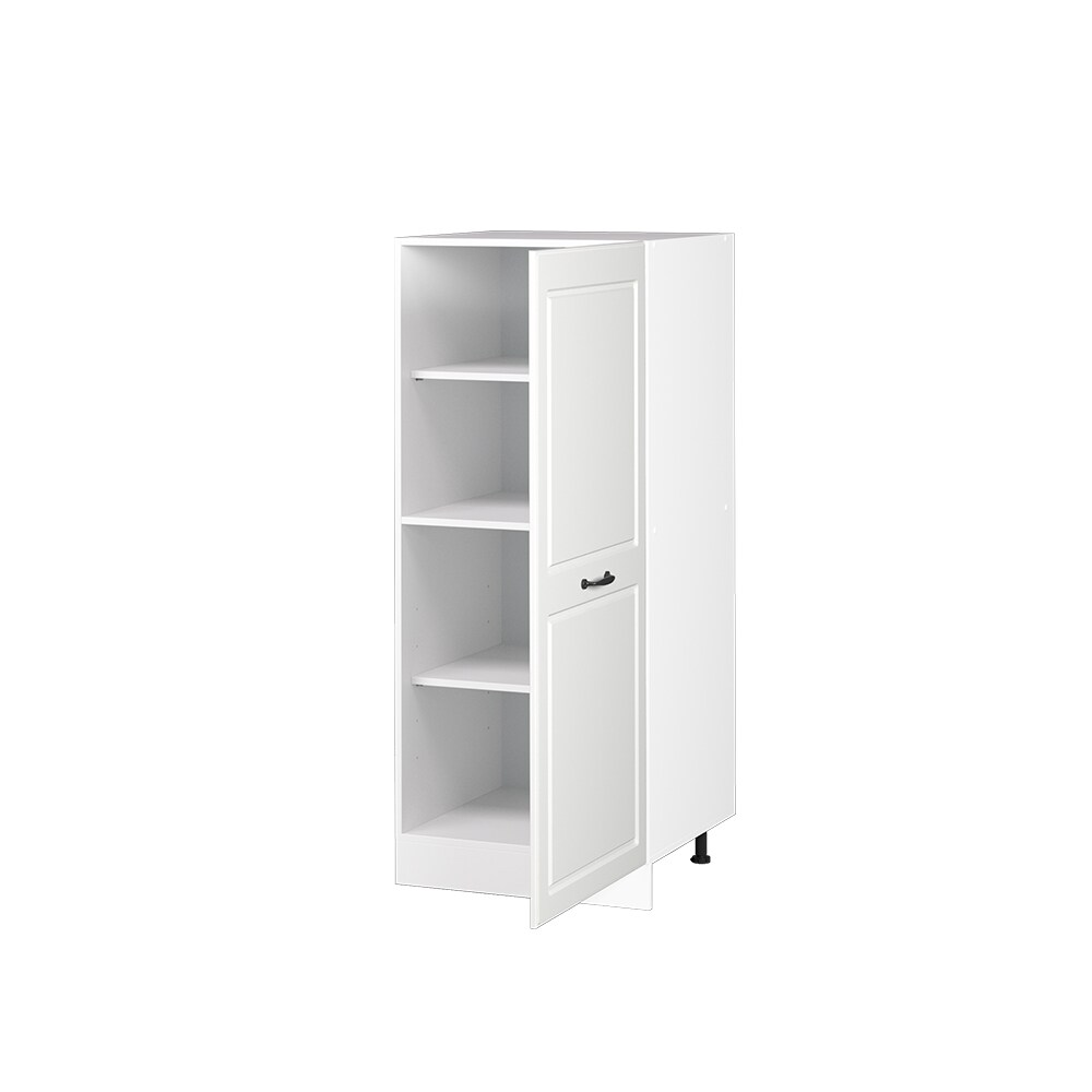 Vicco Backofenumbauschrank Küchenschrank Küchenzeile R-Line Landhaus 60 cm Weiß große Tür