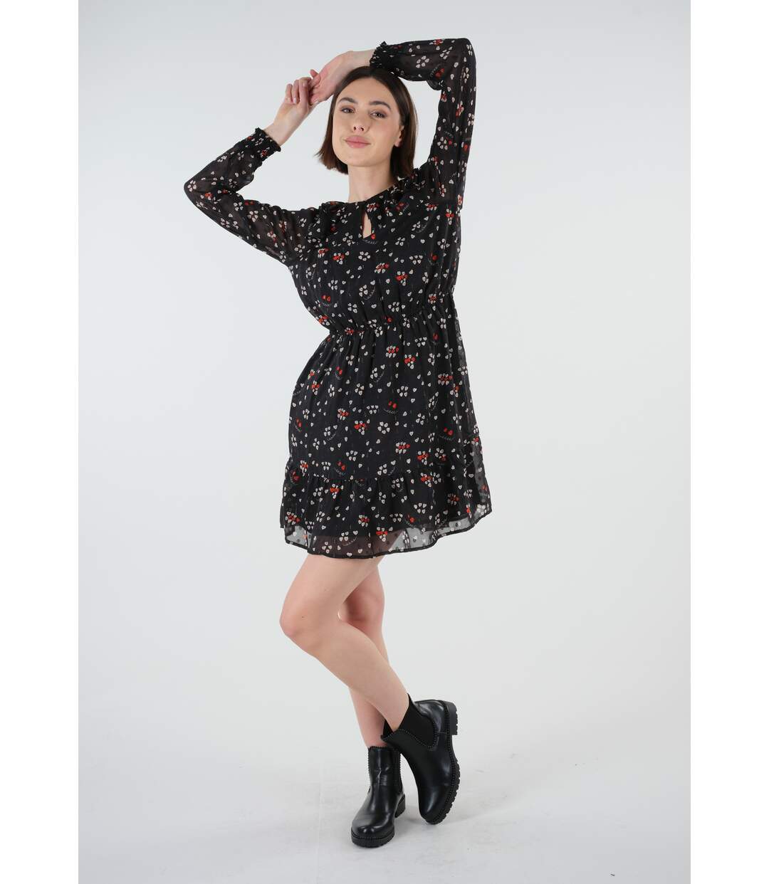 Robe imprimé graphique TISHA