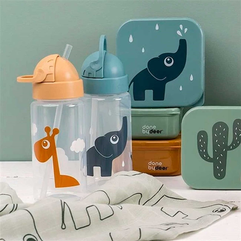 Done by Deer Yummy Mini Glass Deer Friends Grey - DonebyDeer