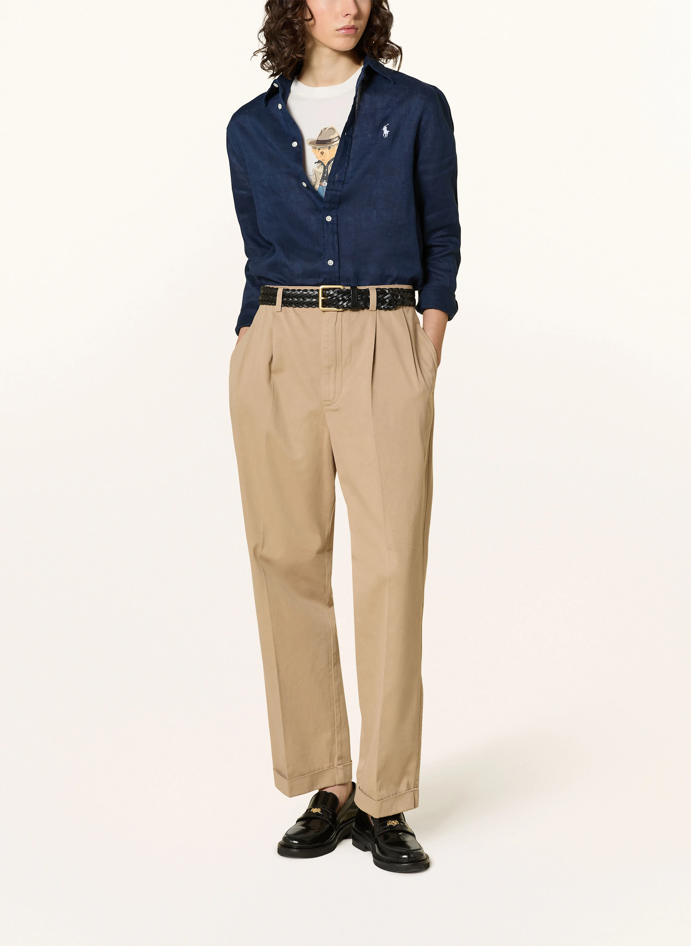 POLO RALPH LAUREN Hemdbluse aus Leinen
