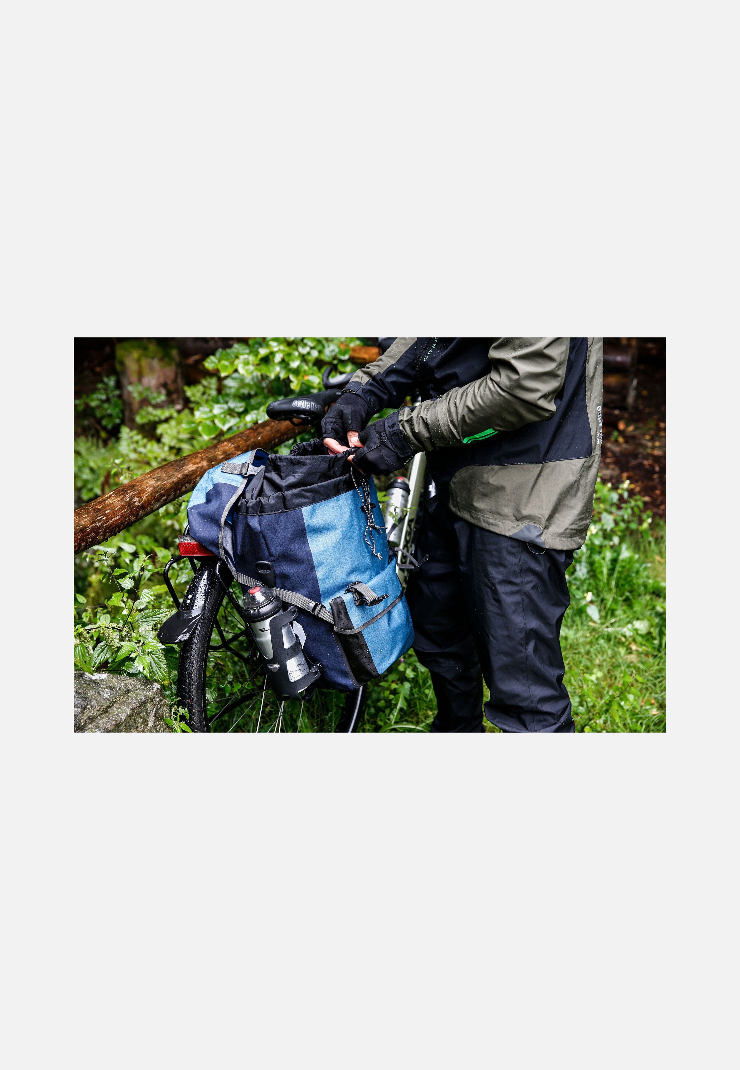 Bike-Packer Plus Dusk Blue Denim - Fahrradtasche