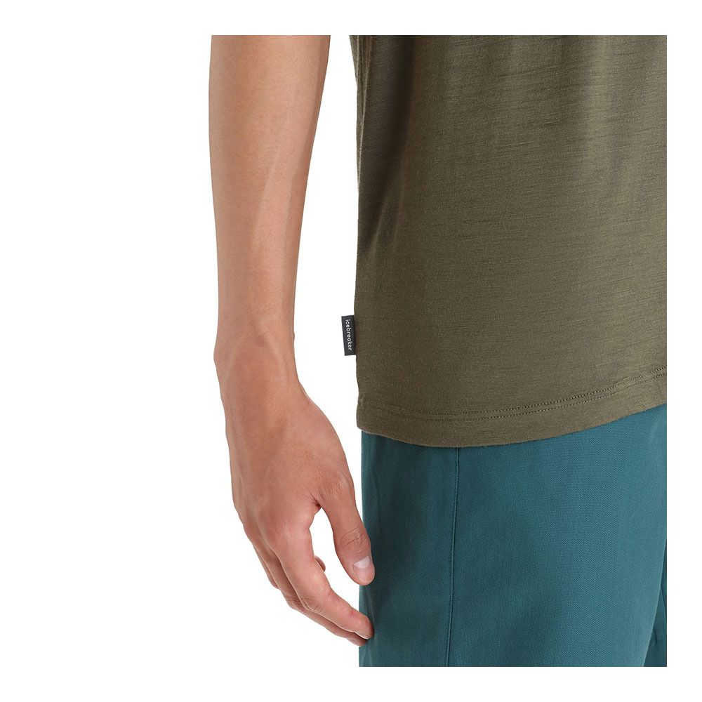 Icebreaker TECH LITE II - Tee-shirt Homme loden