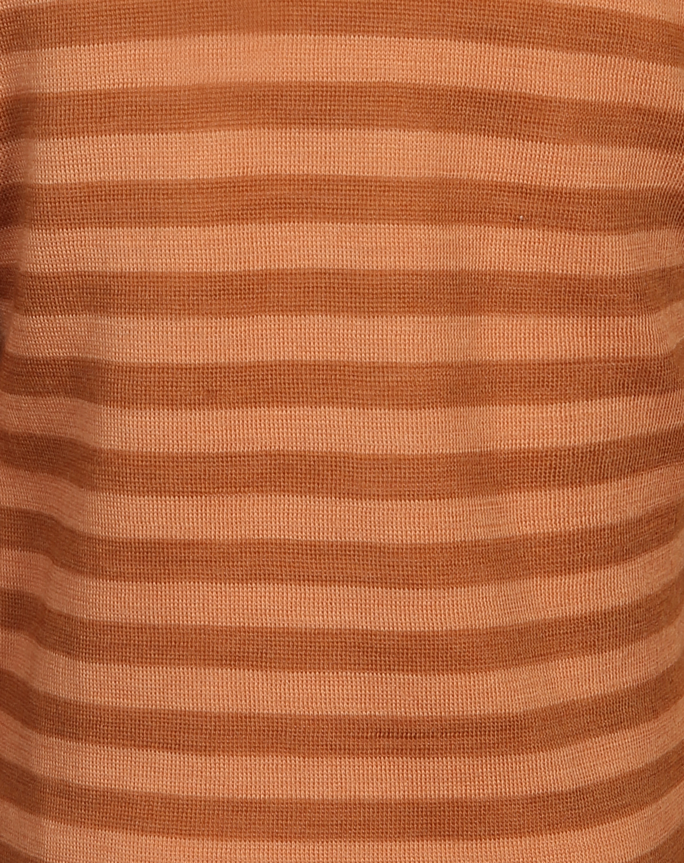 Woll-Langarmshirt 618 - STRIPE BABY in copper