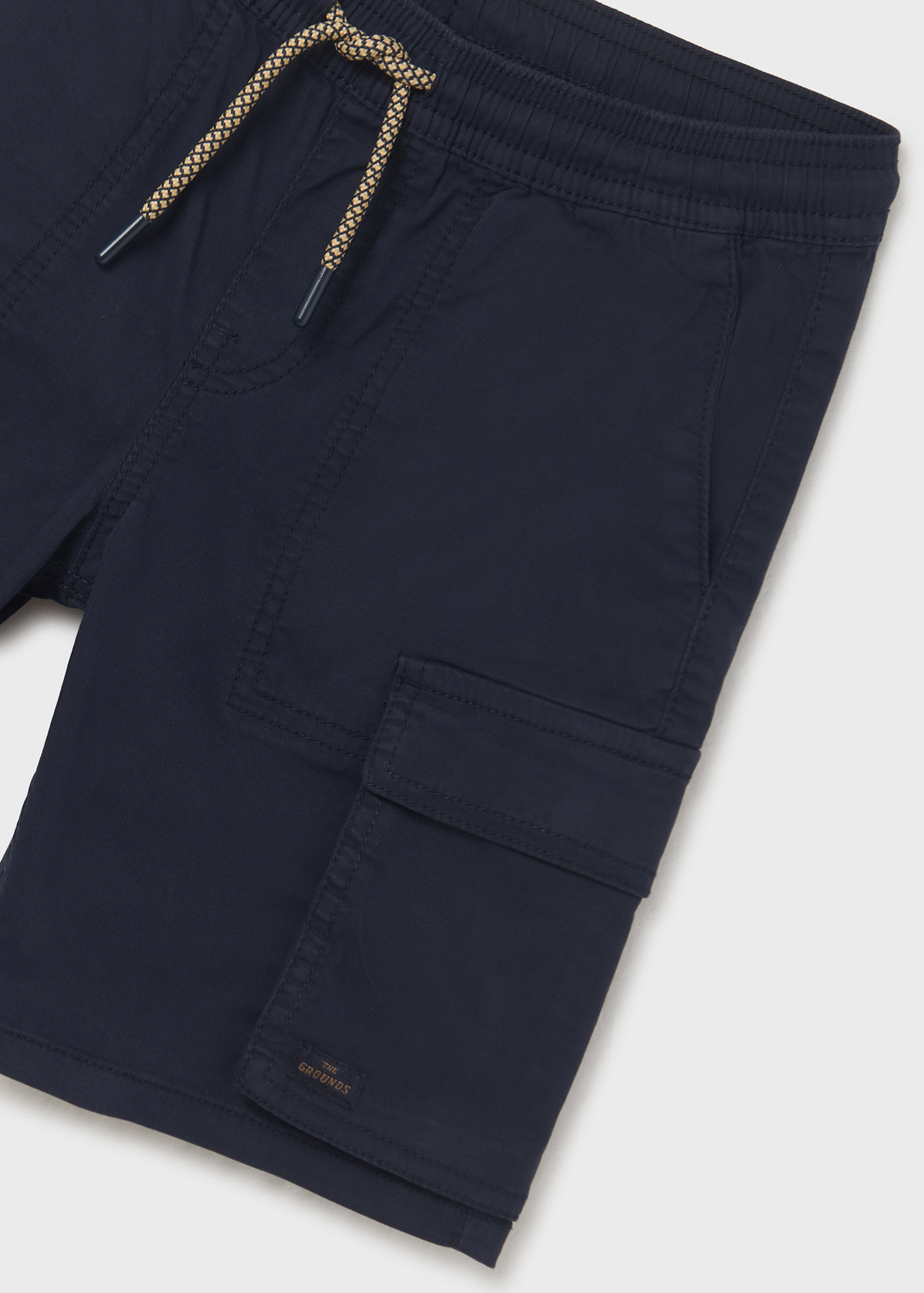 Bermudas de algodão sustentável para meninos