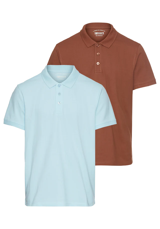 Man's World Poloshirt , in tollen Farbkombinationen