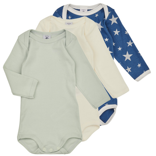 Petit Bateau - BODY US ML VINTSTAR PACK X3 - Multicolore