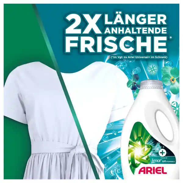 Universal+ Flüssig Touch of Unstoppables Vollwaschmittel 20WL