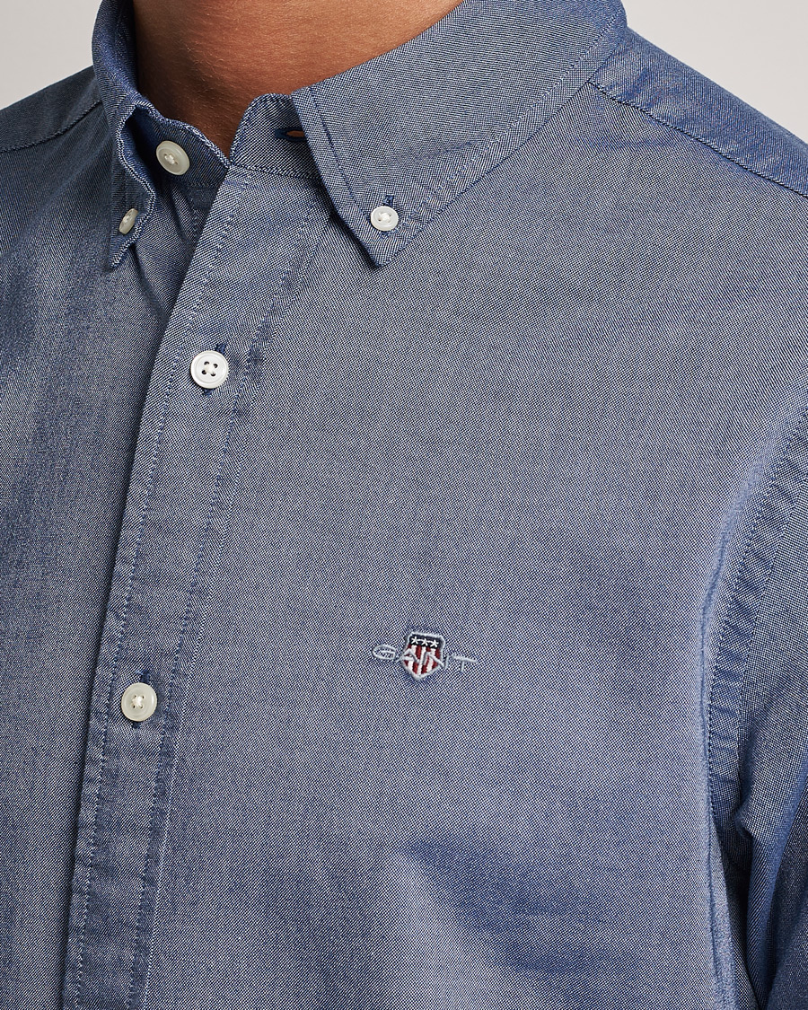 GANT Slim Fit Oxford Shirt Persian Blue