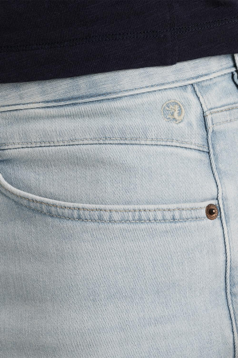 Cast Iron blauwe heren korte broek