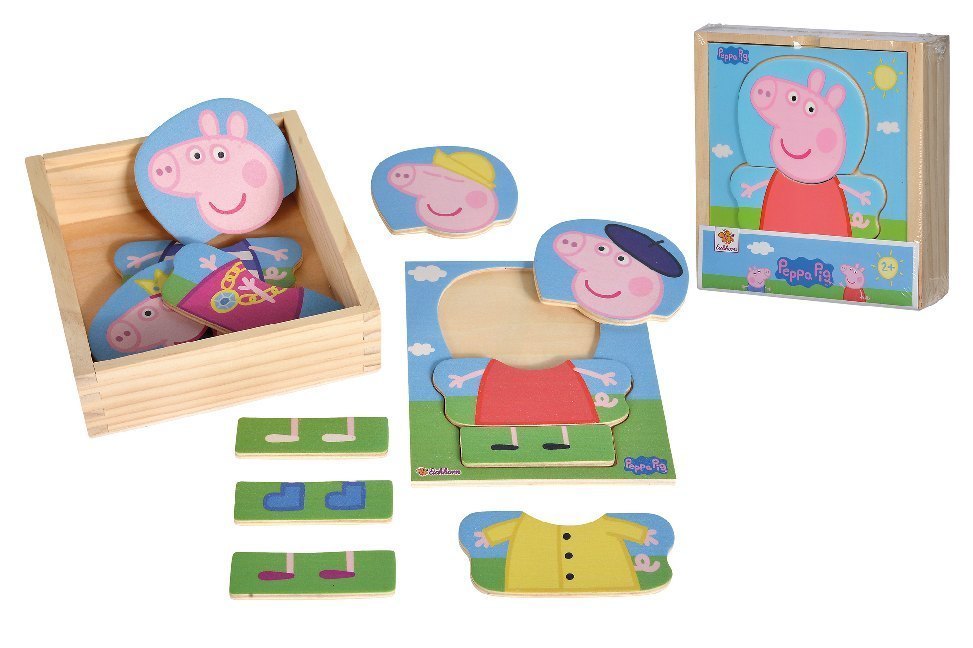 Umzieh-Puzzle PEPPA PIG 14-teilig