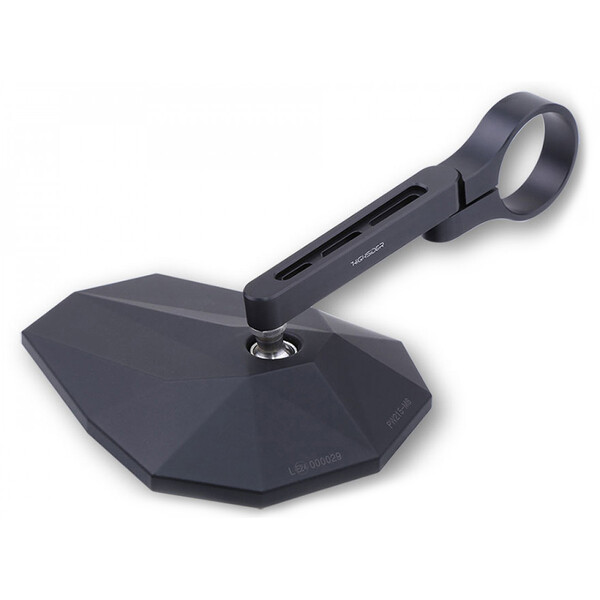 Highsider - Rétroviseur Stealth-X5 Réversible - Fixation guidon Noir