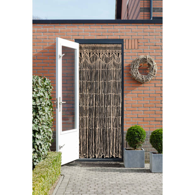 Blokker Macrame Deurgordijn 90x200cm
