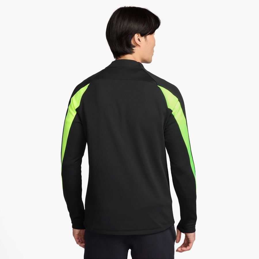 Nike Maillot d'Entraînement Therma-FIT Academy Drill Winter Warrior - Noir/Jaune Fluo/Argenté