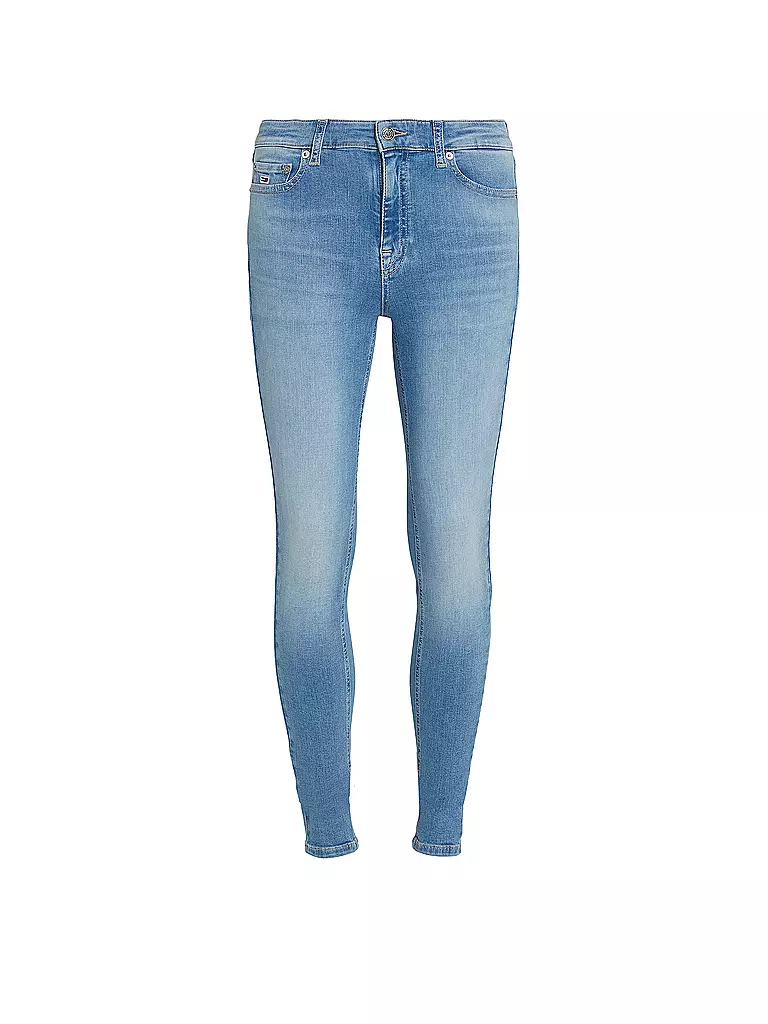 TOMMY JEANS Jeans Skinny Fit NORA hellblau