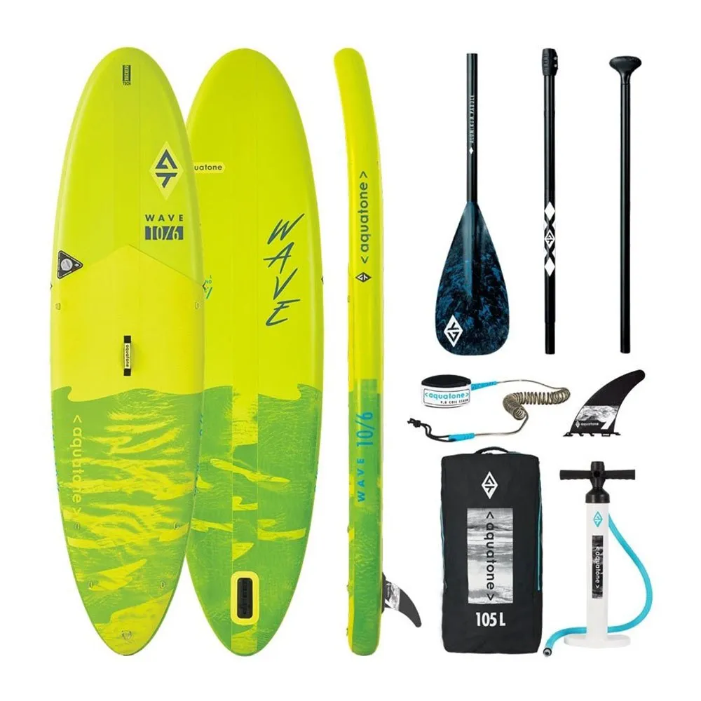 Aquatone Wave 10´6´´ Aufblasbares Paddle-Surf-Set
