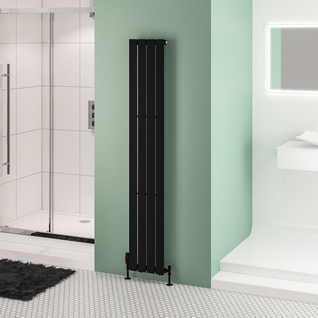 Eastbrook Warrington paneelradiator type 10 30x180cm 705W zwart mat