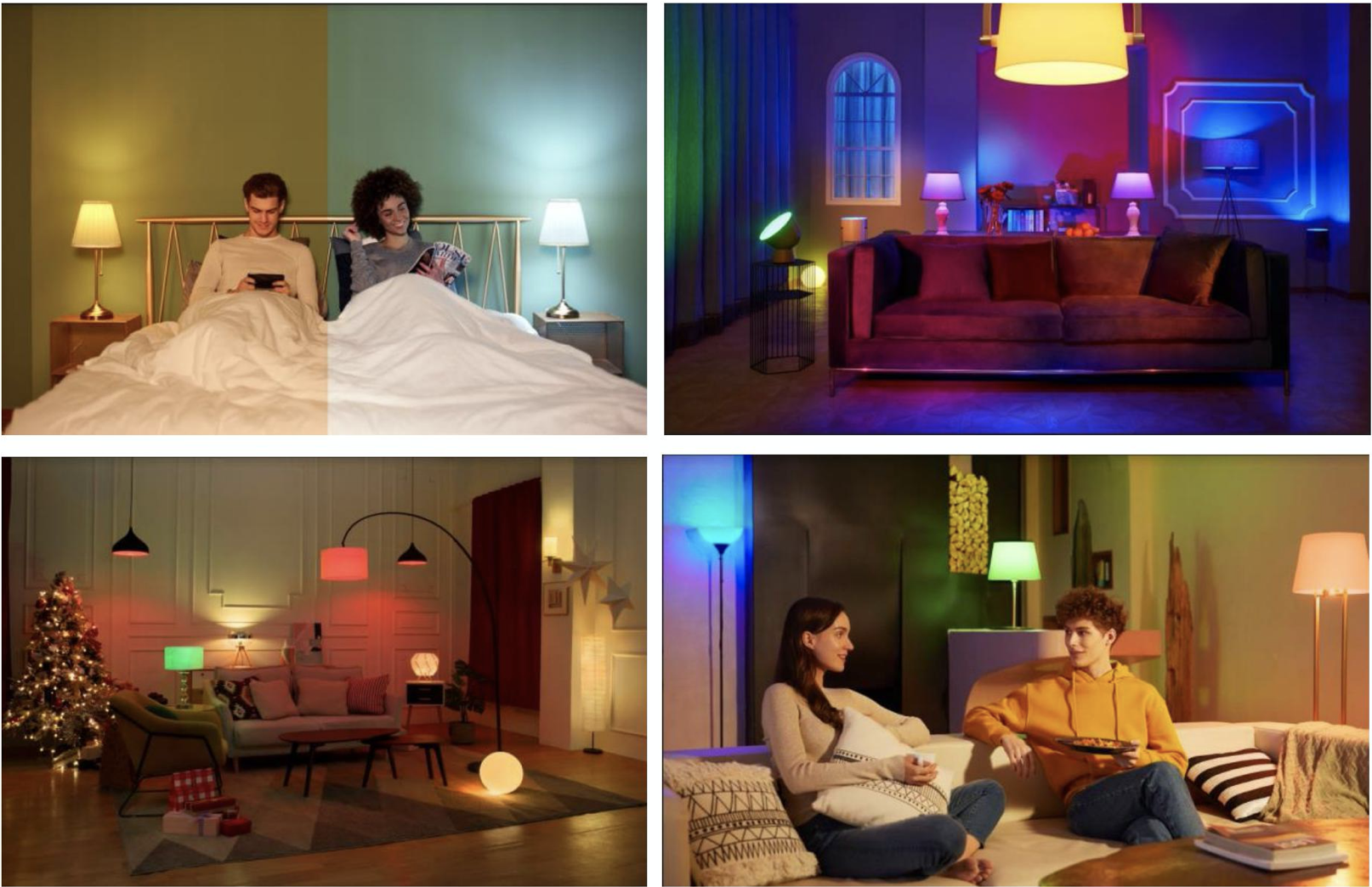 (950LM) Mi Smart LED Lampe WiFi Glühbirne (E27) App-fähig (iOS/Android) - White and Color
